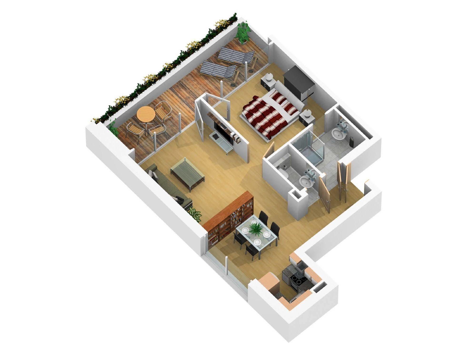 קופשטיין Private Living Apartments מראה חיצוני תמונה